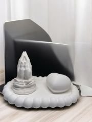 Sevgililer Günü Temalı bağlı eller, kalp ve tabak 3'lü set